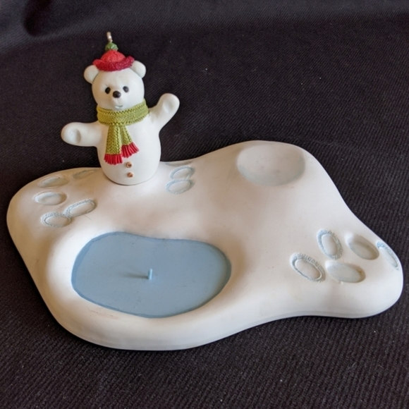 Hallmark Hollyday Hill Teddy Bear Ornament Set - Picture 4 of 16